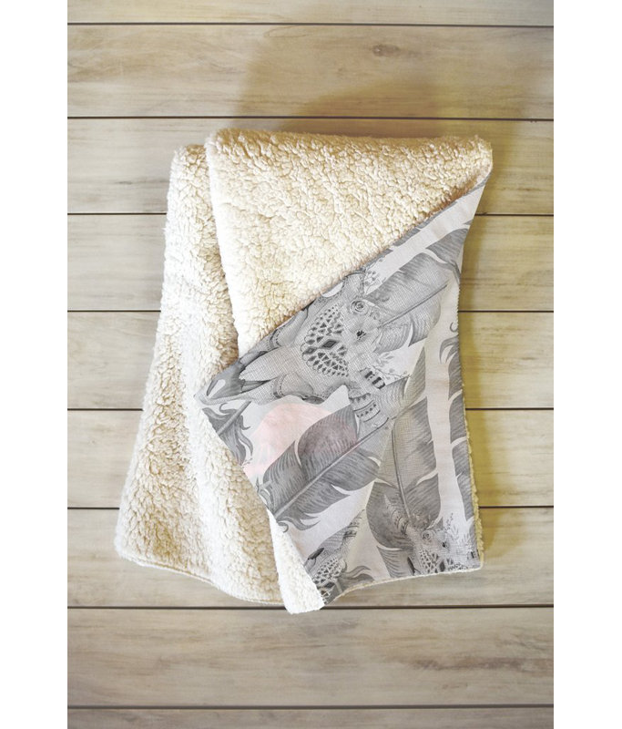 Marta Barragan Camarasa Throw Blanket, 80" L x 60" W