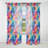 Renewed Energy Mediation - Modern Velvet Curtain - Room Darkening - 1 Panel-107611572