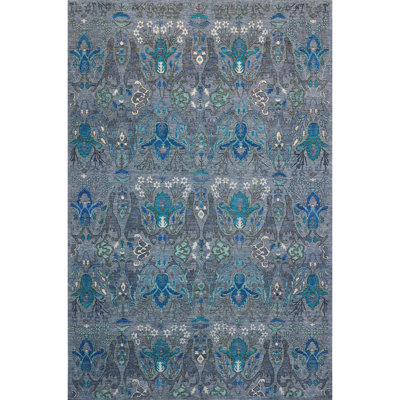 Hand Knotted Wool Area Rug