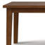 Table de salle à manger en noyer