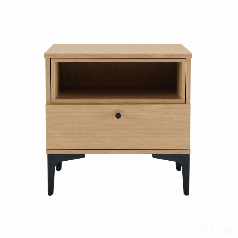 Table de chevet, Brun