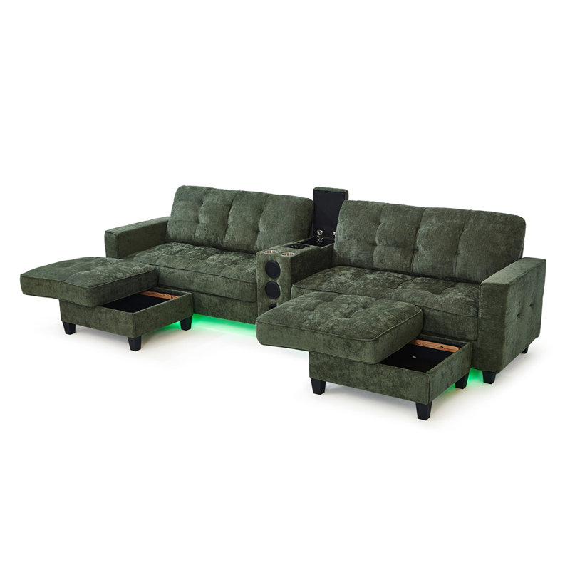 Canapé modulaire Modern, Vert