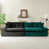 Black/Green Polyester