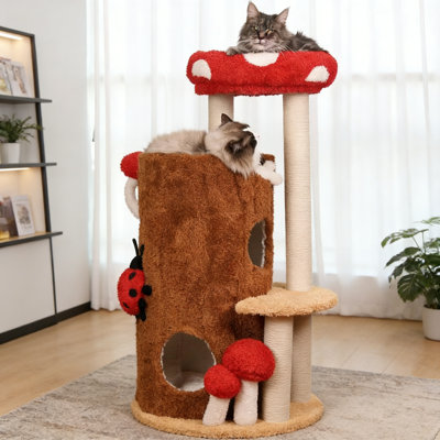 Structure d'escalade créative pour chat