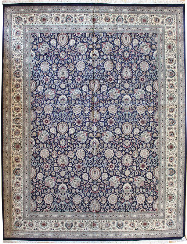 Kashan One-of-a-Kind 12'3" X 14'9" Area Rug