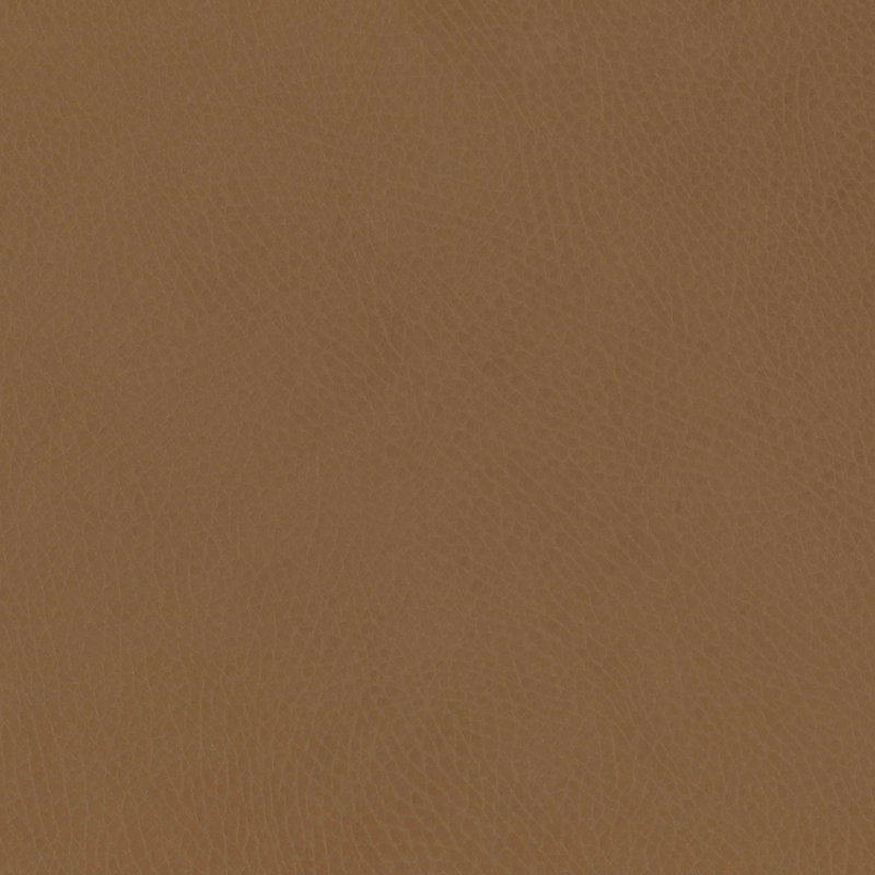 Camel Vegan Leather and Wood Bassinet for Newborns