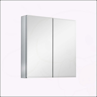 Armoire à pharmacie à double porte polyvalente pour salle de bain avec fonctions avancées