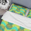 Green Microfiber 3 Piece Duvet Cover Set-1212211646