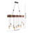 Bucktown 10-Light Rustic Farmhouse Kitchen Island Pendant Light