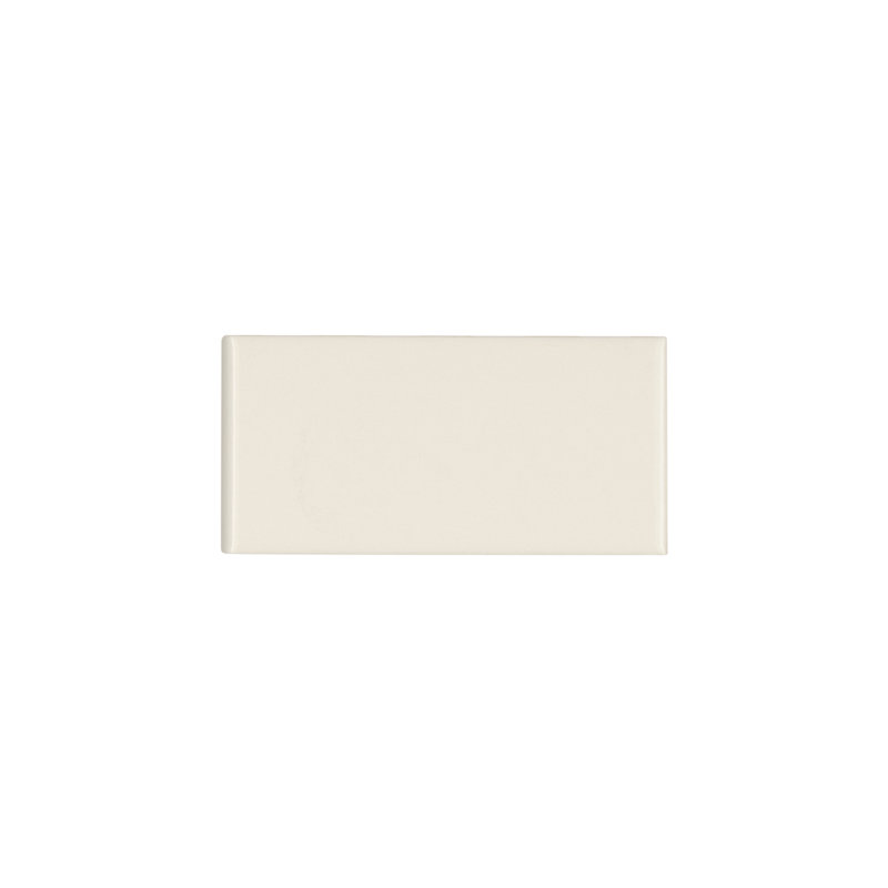 Traditions 6'' L x 3'' W Ceramic Bullnose Tile Trim