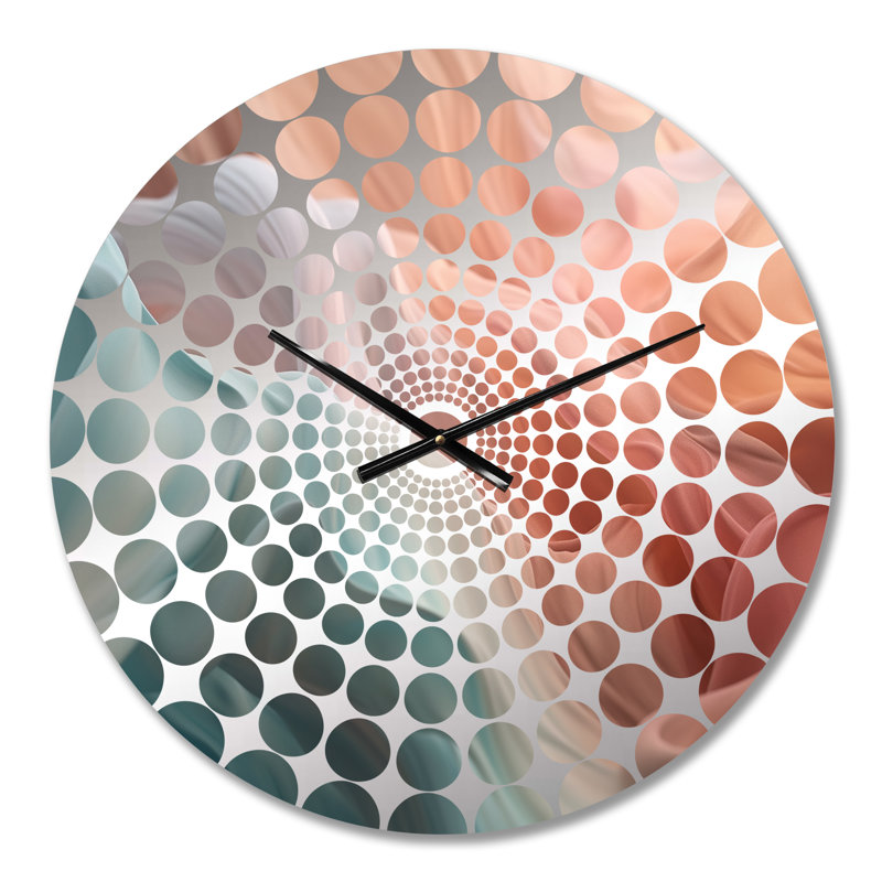 Horloge murale en désordre - Minimalisme abstrait, Petit