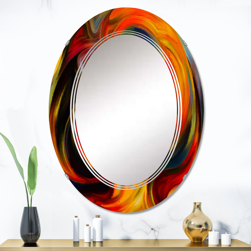 Oval Mirror, 36" x 24"