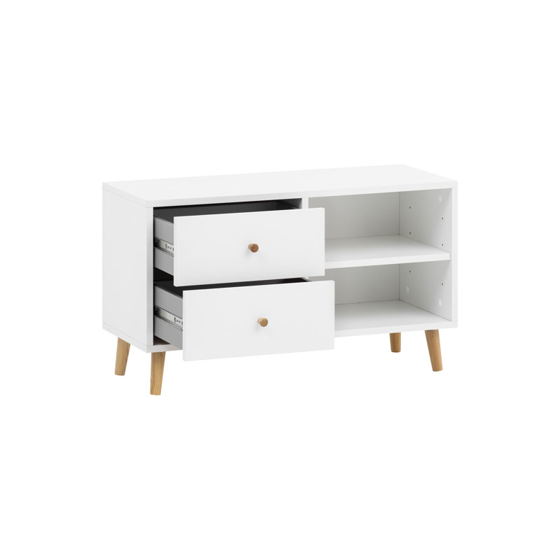 McDermitt Freestanding Bathroom Cabinet, White