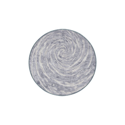 Machine Washable Blue Area Rug