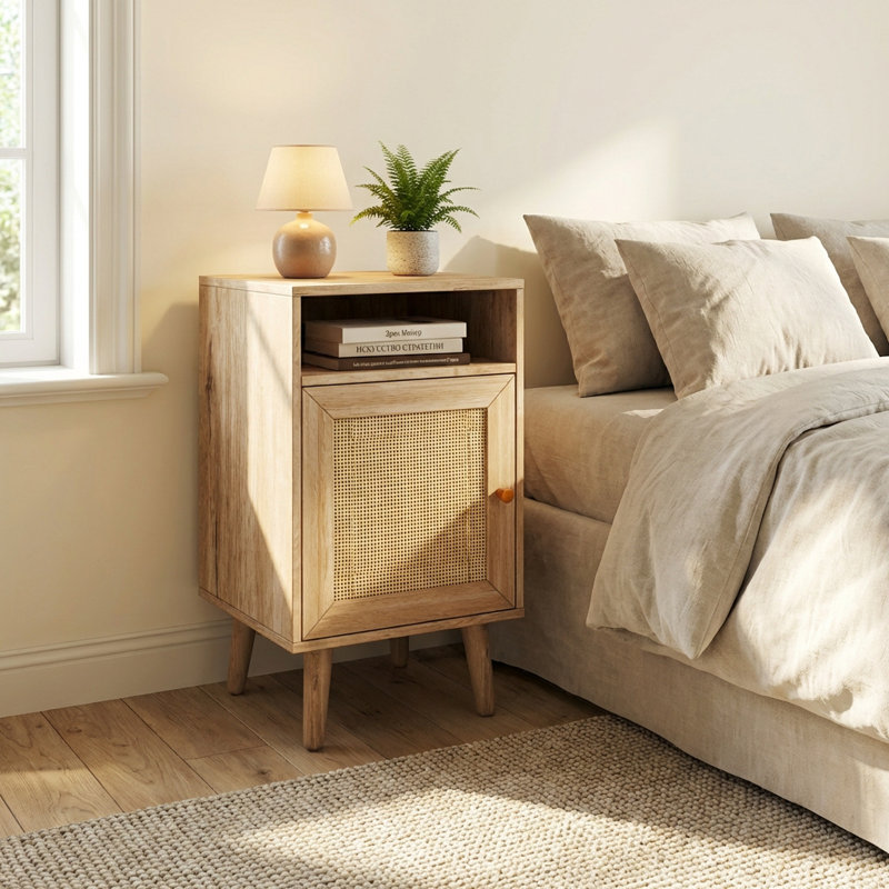 40cm W Bedside Table