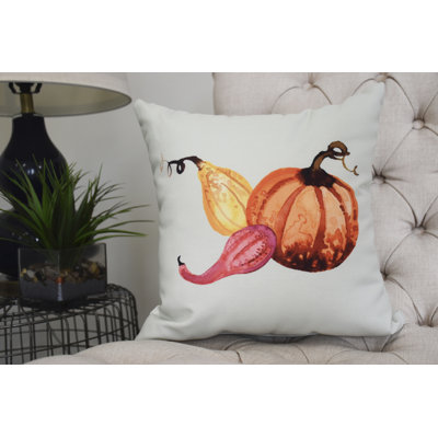 Harvest Reversible Throw Pillow