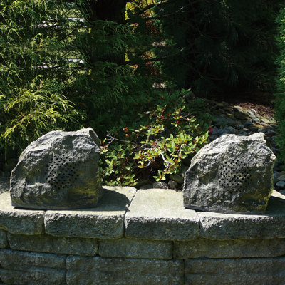 SONDPEX SDX Audio Waterproof Bluetooth Garden Rock Speakers, GRS-K055