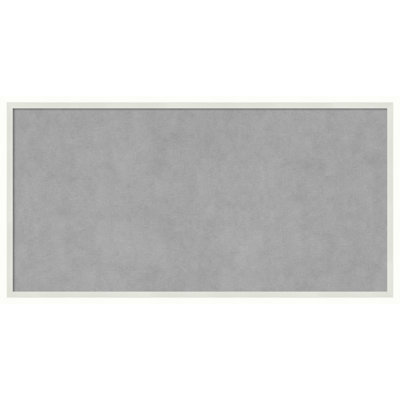 Tableau magnétique encadré blanc Lucie