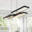 Frode 5 - Light Kitchen Island Pendant Linear Chandelier LED with Remote Control-88045632-88045631
