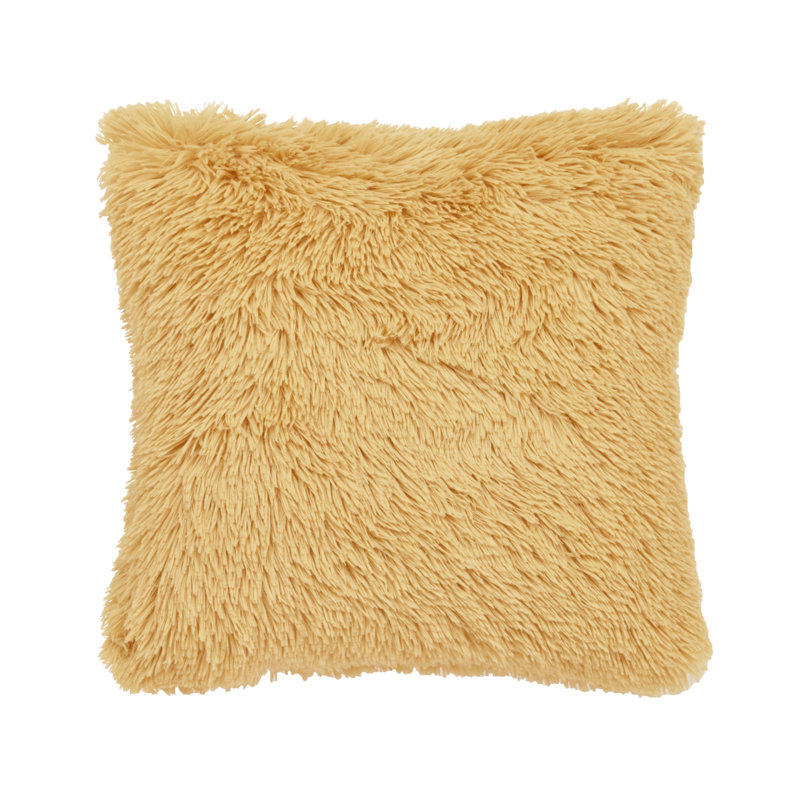 Cuddly Cushion with Inner, Ochre