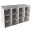 12 Pair Stackable Shoe Storage Cabinet-13642861