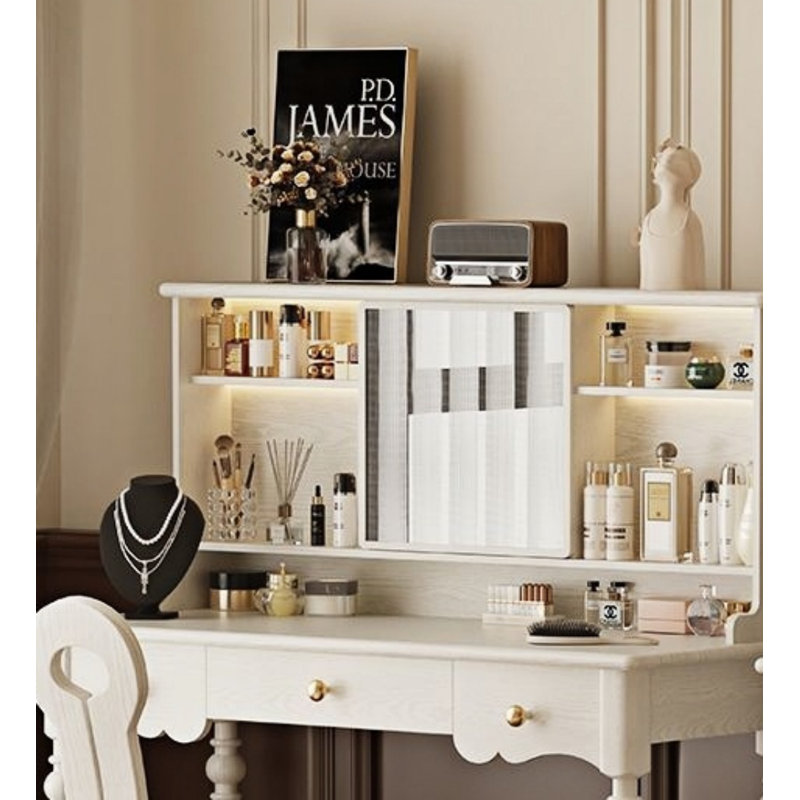 French Vintage Dresser, White