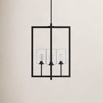 Aya 4 Light Glass Dimmable Pendant