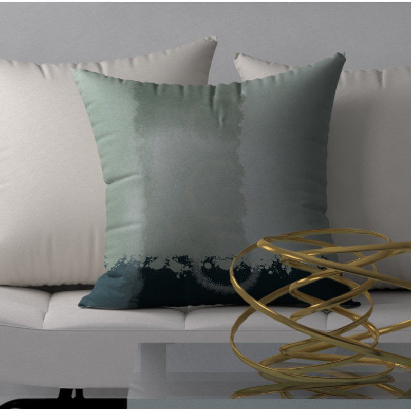 Housse de coussin carrée Boisdale/insert, 18 po x 18 po