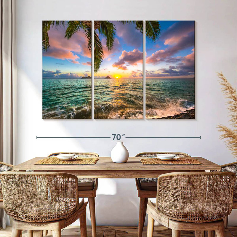 Sebbie Lanikai Sunrise Vista, H 42 po x l 65 po