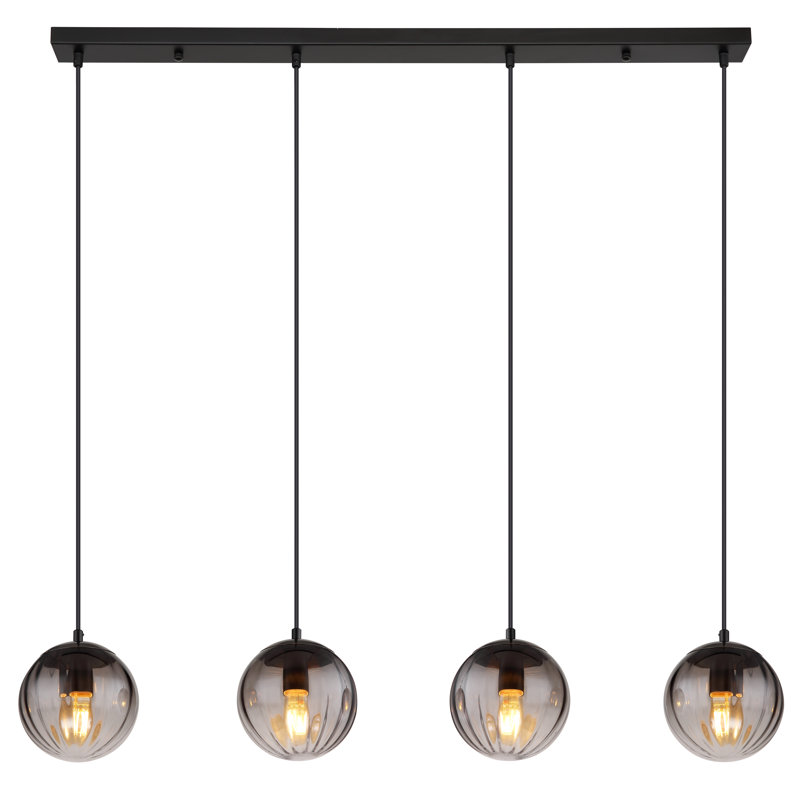 Nieuwstadt 4 - Light Matte Black Pendant