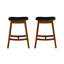 Tabouret de comptoir en simili cuir Nafeesa -360309053