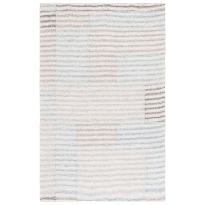 Metro 481 Hand Tufted Wool Pile Abstract Rug, Rectangle 5' x 8'