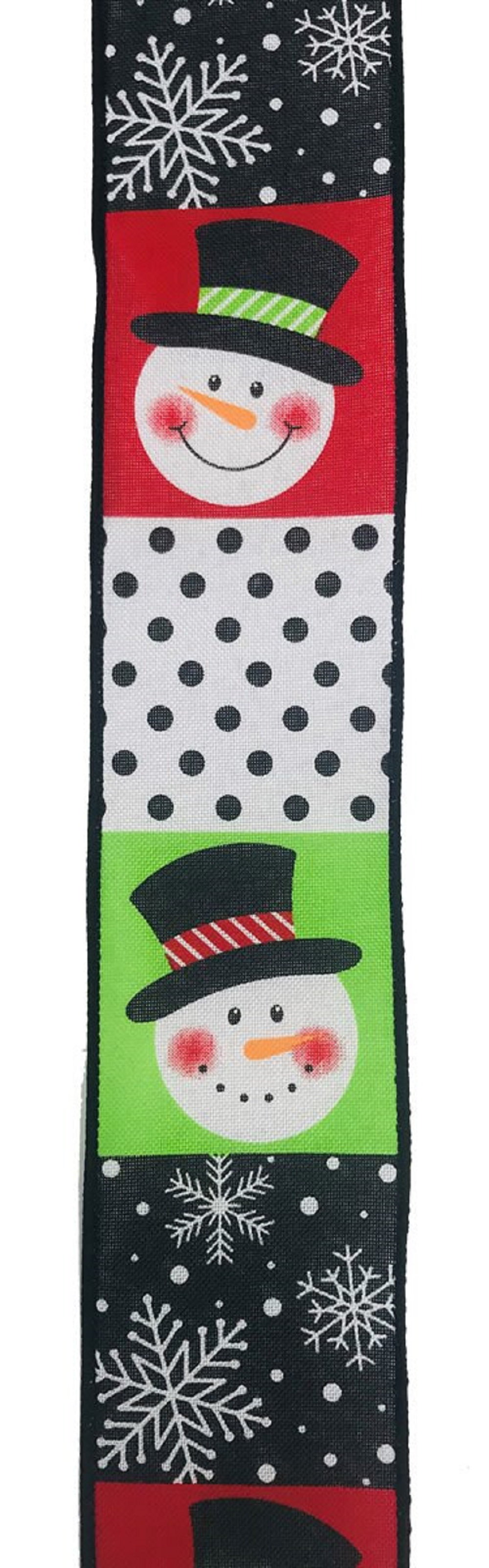 The Holiday Aisle® Snowman Ribbon | Wayfair