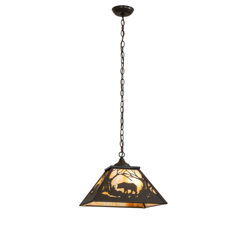 Rustic Lodge 2 - Light Pendant, Timeless Bronze