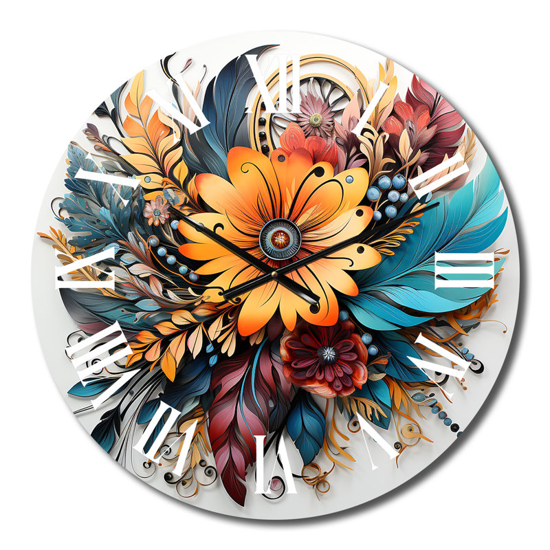 Horloge murale boho, Petit