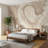 Beige Marble Abstract Wallpaper-93707583