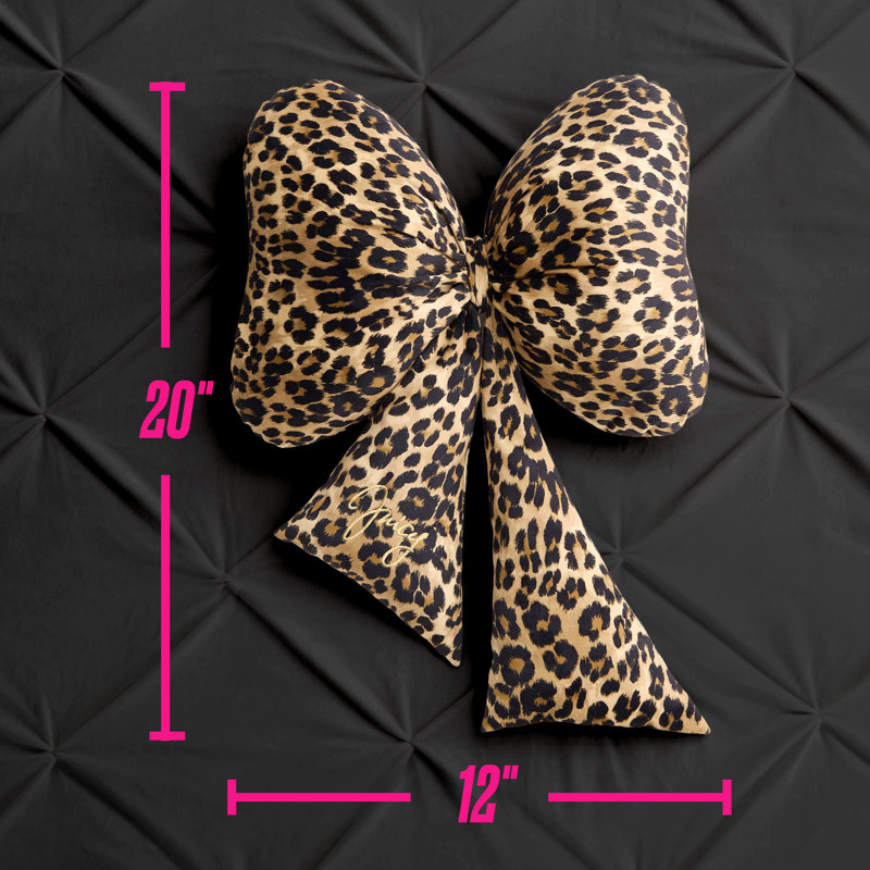 Juicy Couture Bow-Shaped Decorative Pillow