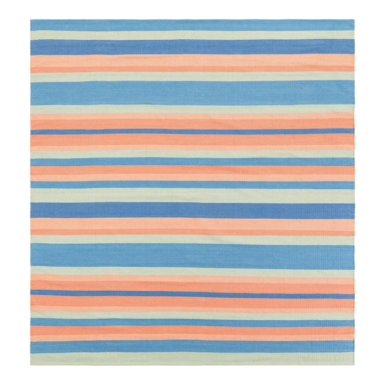 Aareona Cotton Geometric Indoor Rug