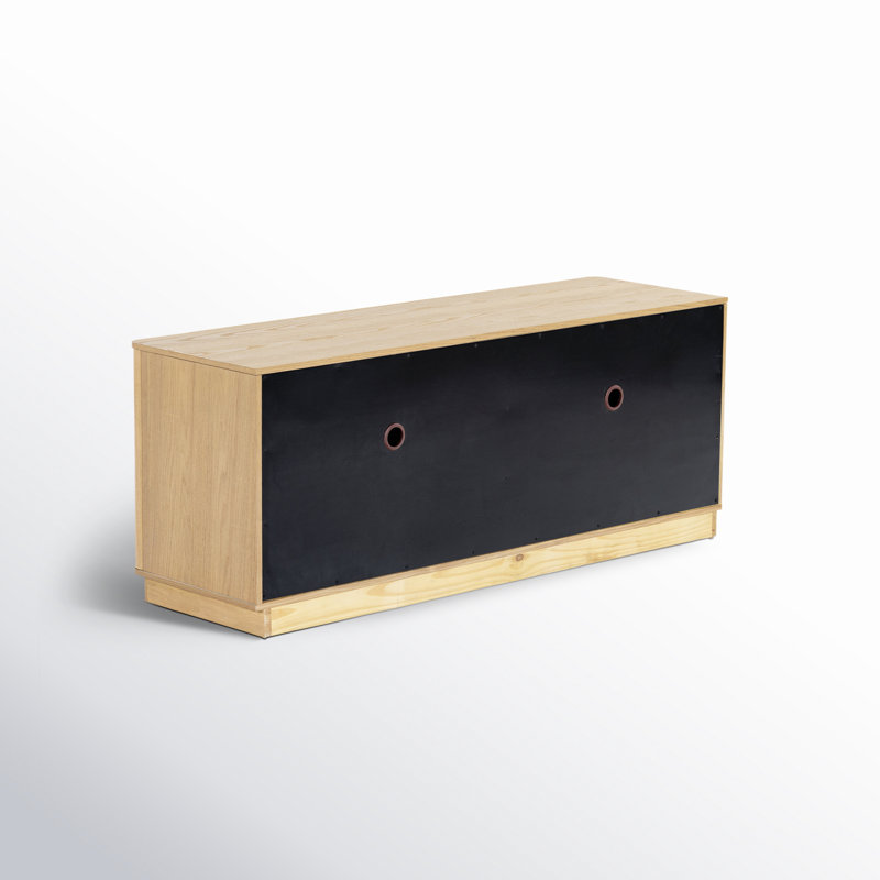 Gabrietta Media Console TV Stand, Natural