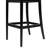 Berthile 30.5" Curved Back Bar Stool, Set Of 2, Ebony Boucle-1773887742