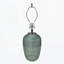 Lampe de table en verre D16x27 "