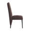 Chaise de salle à manger 2 pièces STACEY BRUN