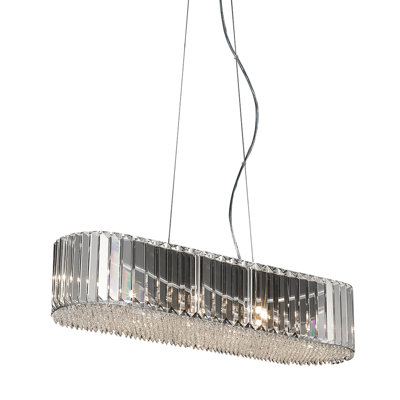 6 - Light Silver Kitchen Island Pendant