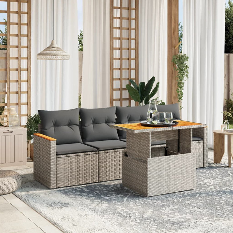 Ensemble de canapé de jardin Vidaxl