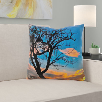Coussin coucher de soleil