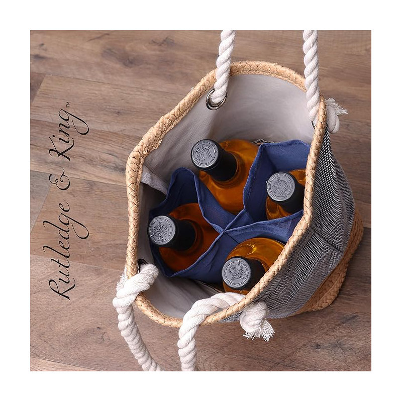 Rutledge & King Wine Tote 2 Pack