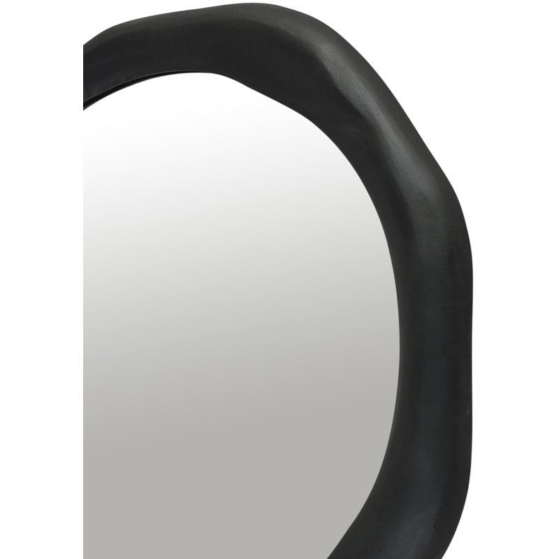 Miroir Armada, 24 po x 24 po, Noir