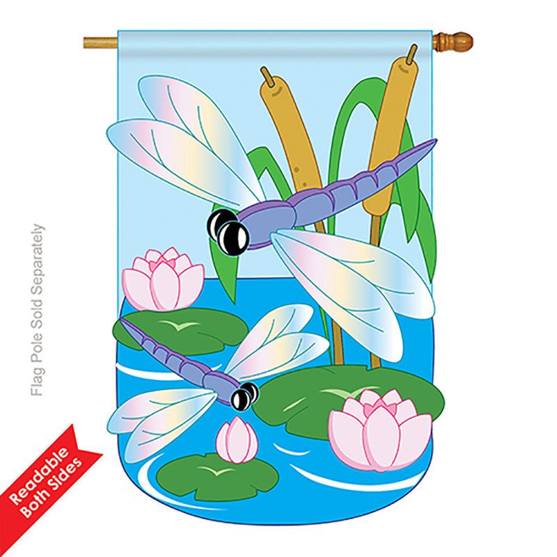 Drapeau intérieur en polyester 40 x 28 po Amaretto