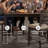 Mereworth 7 Piece Dining Table Set | Rectangular Wood Top and 6 Ladder-Back Chairs | Dual Tone Weathered White Brown-935137874-931307553