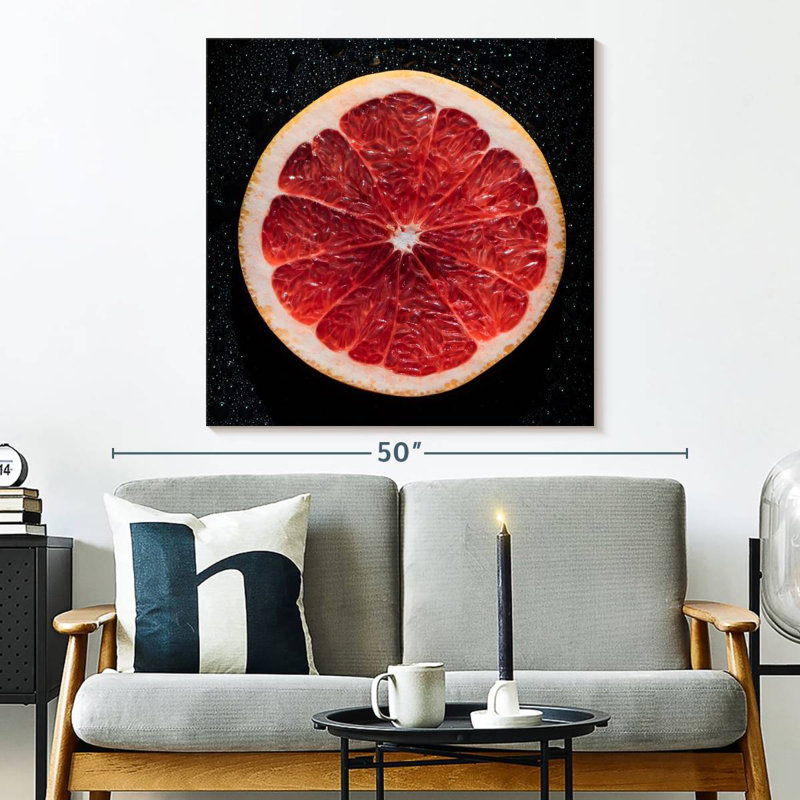 Yarlin Grapefruit, 33" H x 33" W